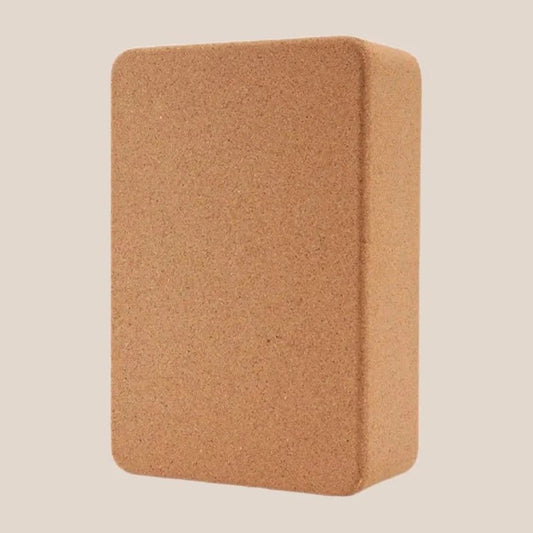 100% Eco Cork Yoga Block Yoga Mats & Props Awakening Ride Natural Cork Yoga Block  