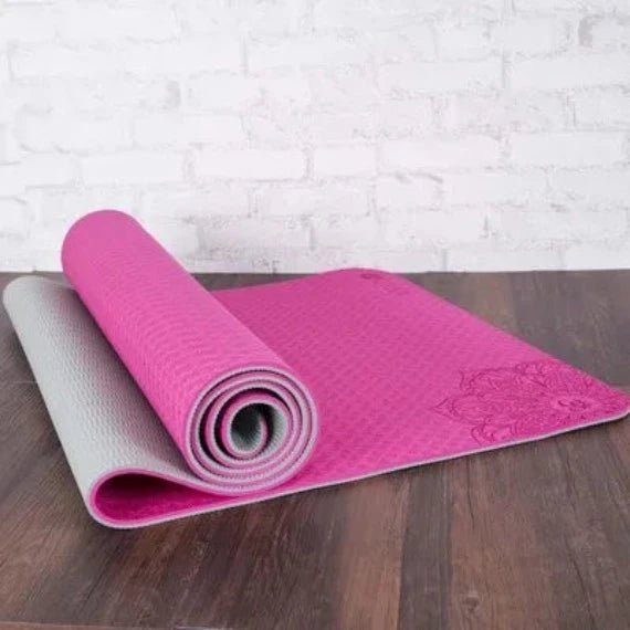 Super Comfortable TPE Yoga Mat Yoga Mats & Props Awakening Ride Pink  