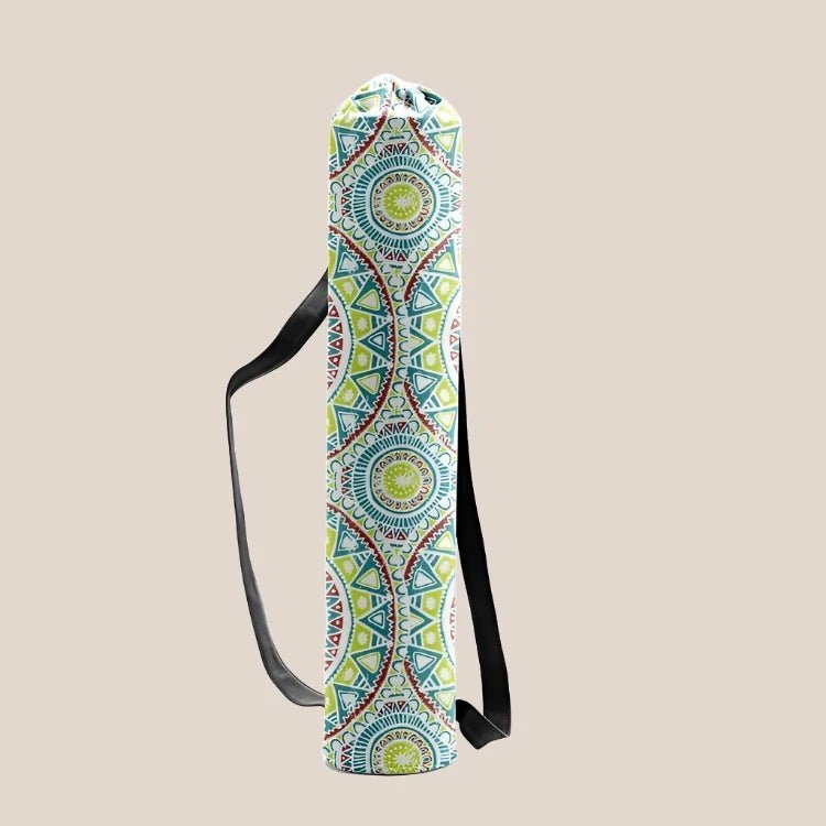 Ultimate Durability Yoga Mat Bag Yoga Accessories Awakening Ride Green Mandala  