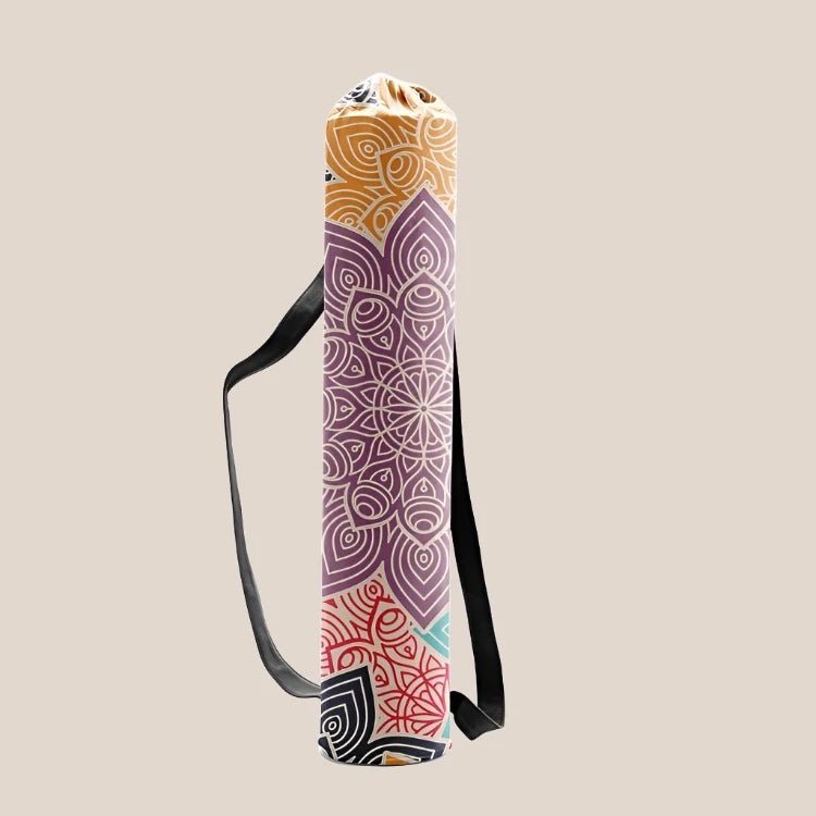 Ultimate Durability Yoga Mat Bag Yoga Accessories Awakening Ride Purple Mandala  