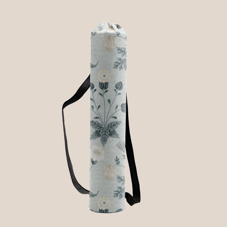 Ultimate Durability Yoga Mat Bag Yoga Accessories Awakening Ride Gray Flower  